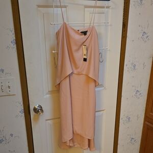 Banana Republic Pink Asymmetrical High-Low Sundress NWT Ret $130
